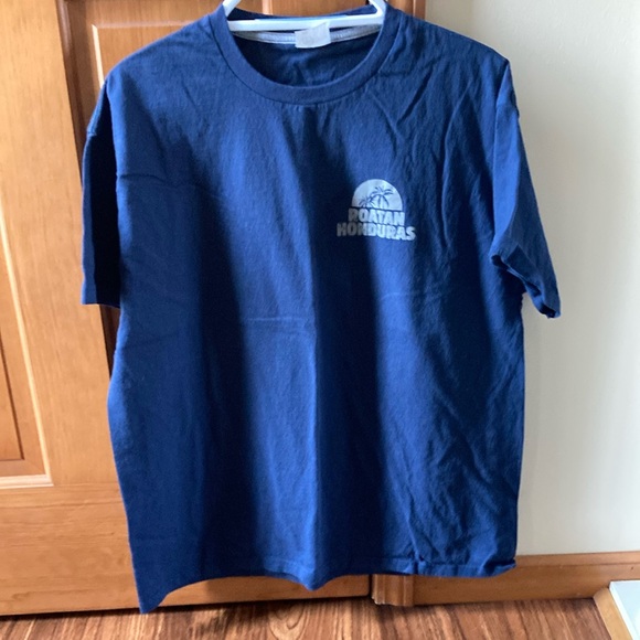 Honduras Roatan men’s XL Blue T-Shirt - Picture 2 of 5